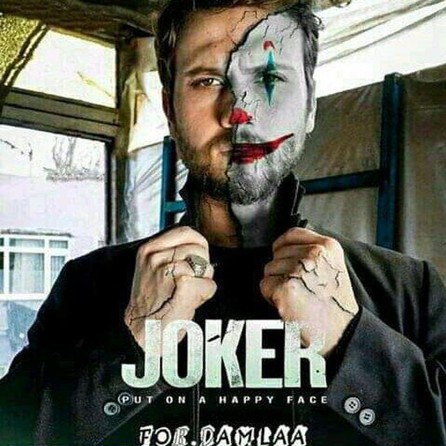 joker on happy face
